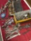 Assorted tools & ammo box