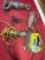 Electrical tools. turned on. 4 pieces