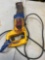 Dewalt saw, turned on