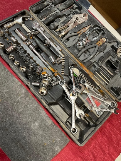 Tool box and assorted tools