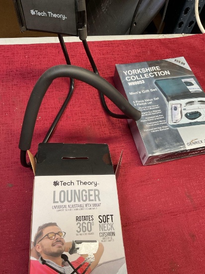 New Tech lounger & Yorkshire collection men's gift set