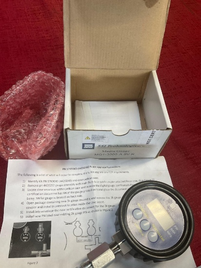 SSI Technologies Media Gauge MG1-3000-A-9V-R
