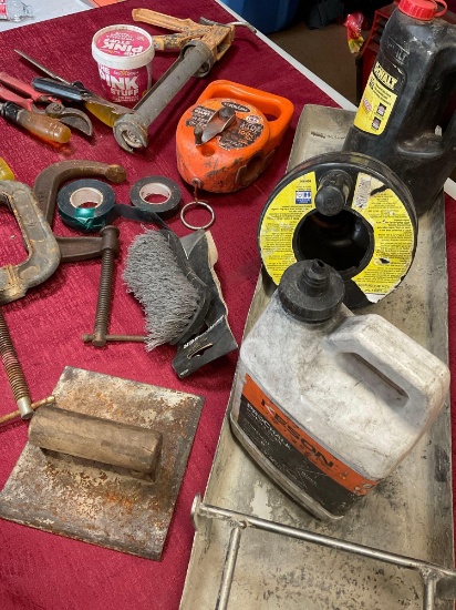 Assorted tools/ items. 18 pieces