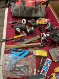 Husky bag and assorted tools/ items