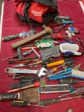 Milwaukee tool bag and assorted tools/ items