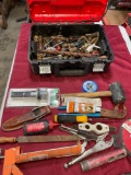 Craftsman tool box and assorted tools/ items