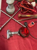 Assorted car parts/ items. Buffer turned on. 7 pieces
