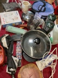 Assorted kitchen bathroom, etc items