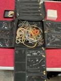 Case & assorted custom jewelry