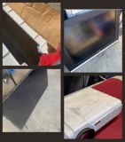 3 TVs & Pravette projector , all untested no cords. 4 pieces