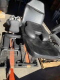 Tattoo chairs, assembly required, may be missing parts.