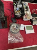Nobsound amplifier, Netgear range extender and assorted items