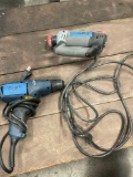 Elextrical Ryobi drill & Roto Tip R220 , both turned on