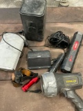 Assorted flashlights, Iomega unit, T Mobile unit no cords, Clock, Jabra Freeway unit no cord. 9