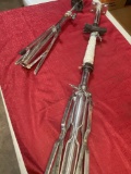 Stands, one is a Hamilton guitar stand. 2 pieces
