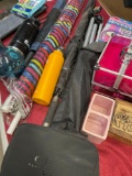 Kodak tri pod, umbrellas, etc