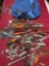 Backpack and assorted tools. Over 30 pieces