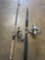 Broken rods & Bruiser and Ryobi reels