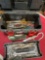 Hyper Tough tool box and assorted tools. Over 30 pieces