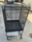 Large rolling bird cage.