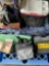 Camping items. Oven, stove, igloo container, chairs, etc. 8 pieces