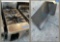 Stainless steel dishwasher table & 2 burner stock pot stove. These items are for scrap/ parts