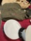 Military Clothing, 4) shirts, 2) hats, 1) pants, 1) jacket, 1) kit