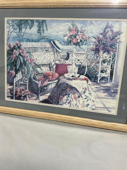 Signed, 20" x 26" wall art