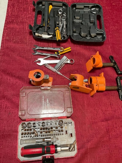 Assorted tools. Over 30 pieces