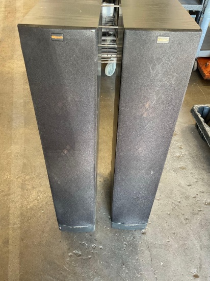36" set Klipsch Reference 100W floor standing speakers