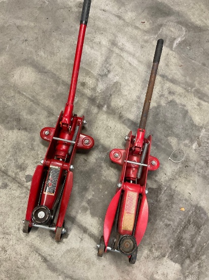 Service jacks, work, with handles . 2 pieces