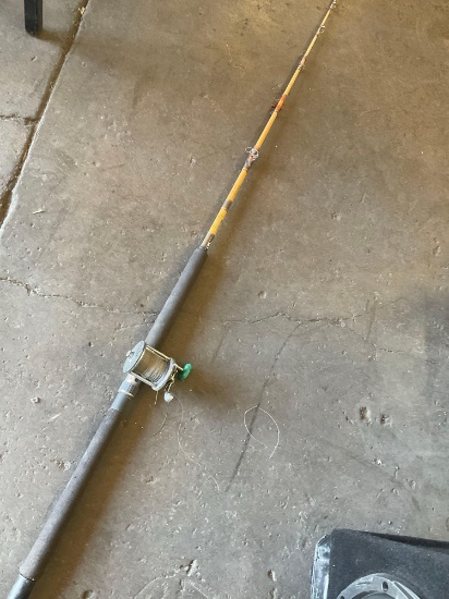 78" fishing rod and Penn No 155 reel