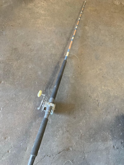 66" Seeker American Series finishing rod with Penn Jigmaster No 500 reel