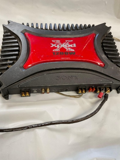 Xplod 1200W XM-2200GTX amplifier