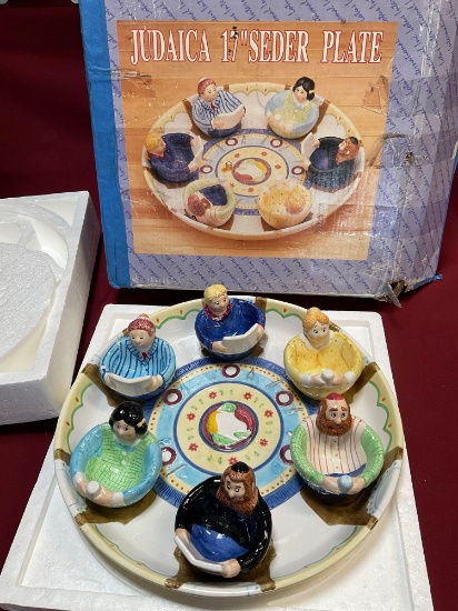 Judaica 17" Seder plate