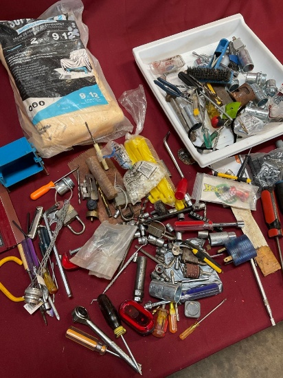 Assorted tools/ items. Over 60 pieces