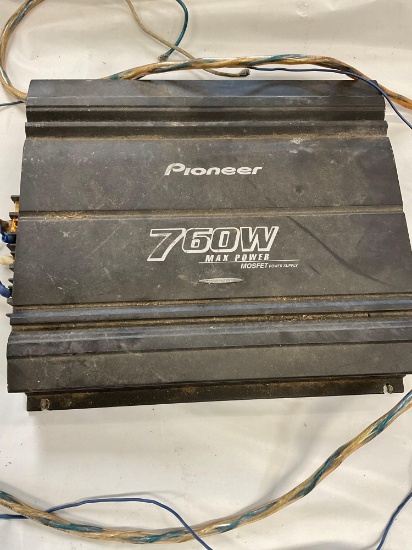 Pioneer 760W max power amplifier