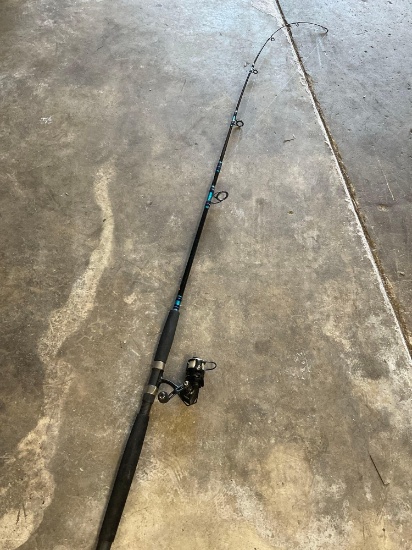 80" Garcia - Bruiser fishing rod with Plusinno reel
