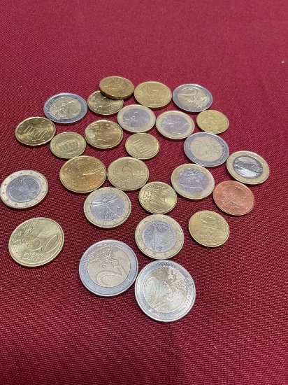 Assorted Foreign coins. 26 coins