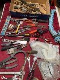 Assorted items/ tools. Over 30 pieces
