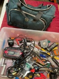 Tool bag and assorted tools/ items. Over 40 pieces