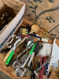 Large lot of kitchen utensils. Over 40 pieces