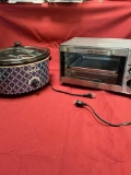 Hamilton Beach model 31401 counter top oven turned on & slow cooker did not turn on