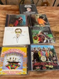 Music Cd's, Beatles, Elton John, Bruce Springsteen, Kenny Rogers, Janis Joplin. 7 pieces