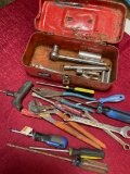 Tool box and assorted tools
