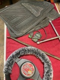 Wheel cover, wrench, mats, SCITOO, etc. 5 pieces