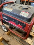 Briggs & Stratton gas generator, has no pull cord, untested.