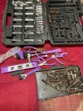 Assorted tools & boxes