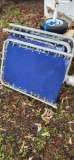 3) ProCot Bi-Fold Spring Cots model, L2010 Blue