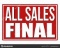 **All Sales are Final, Everything is Sold AS-IS**